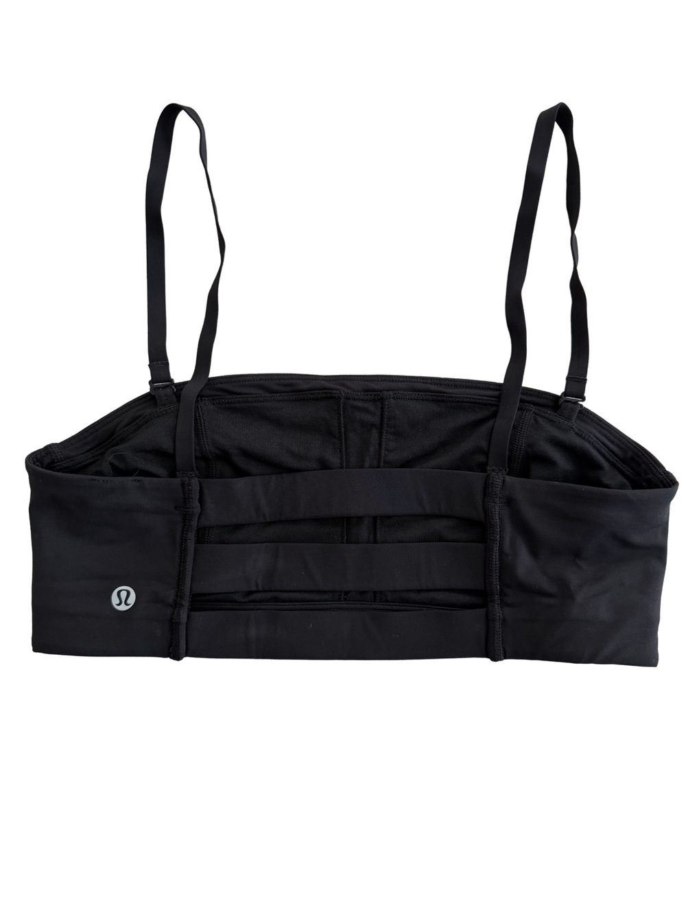 lululemon athletica Black Strappy Back Sports Bra